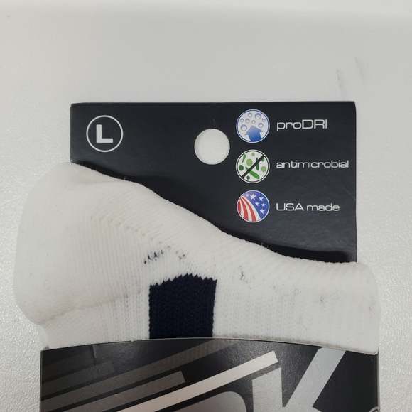 TCK Performance Baseball Softball Socks Black Red White Large(Unisex) - Picture 5 of 6